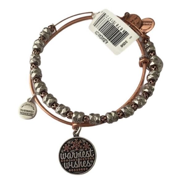 Alex and Ani Warmest Wishes Bracelet Set - Picture 1 of 6